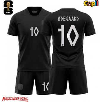 Norvegia Martin Odegaard #10 Echipament de Fotbal Replică Mondial 2026 Copii Deplasare (+ Șorturi)